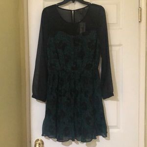 Jessica Simpson Botanical Fauna Jemmison Dress